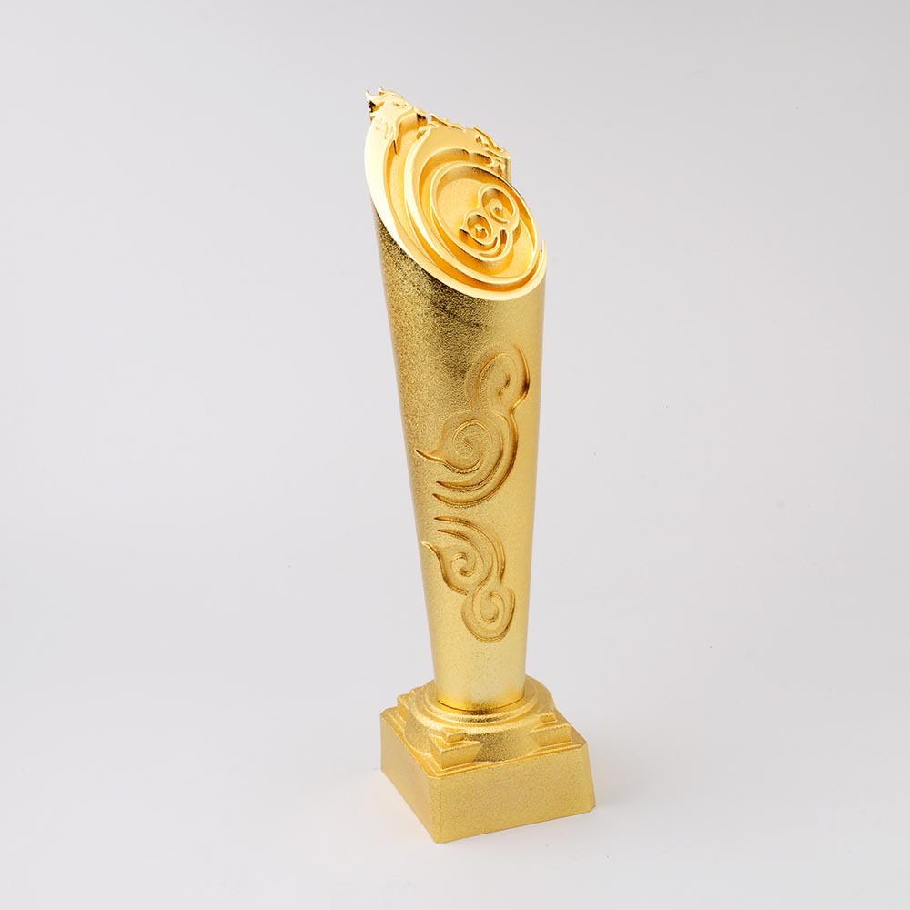 少数民族运动会奖杯定制金属奖杯纪念奖座合金摆件订做创意新款