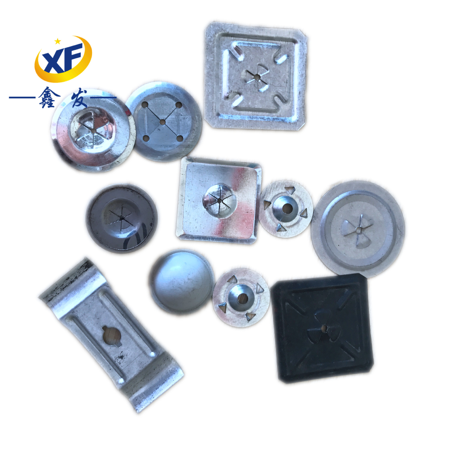 电厂钩钉锁片保温钉垫片自锁压片保温垫片自锁压片低碳钢保温钉