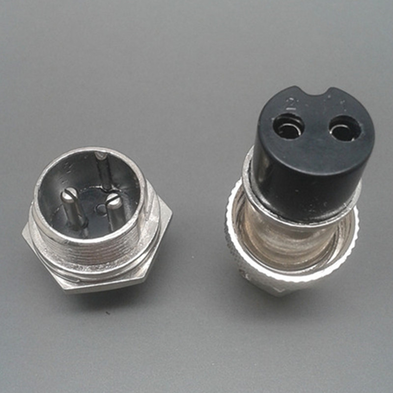 航隽gx16(2-10p)航空插头 平衡车电源焊台连接器 m16航空插头-阿里巴