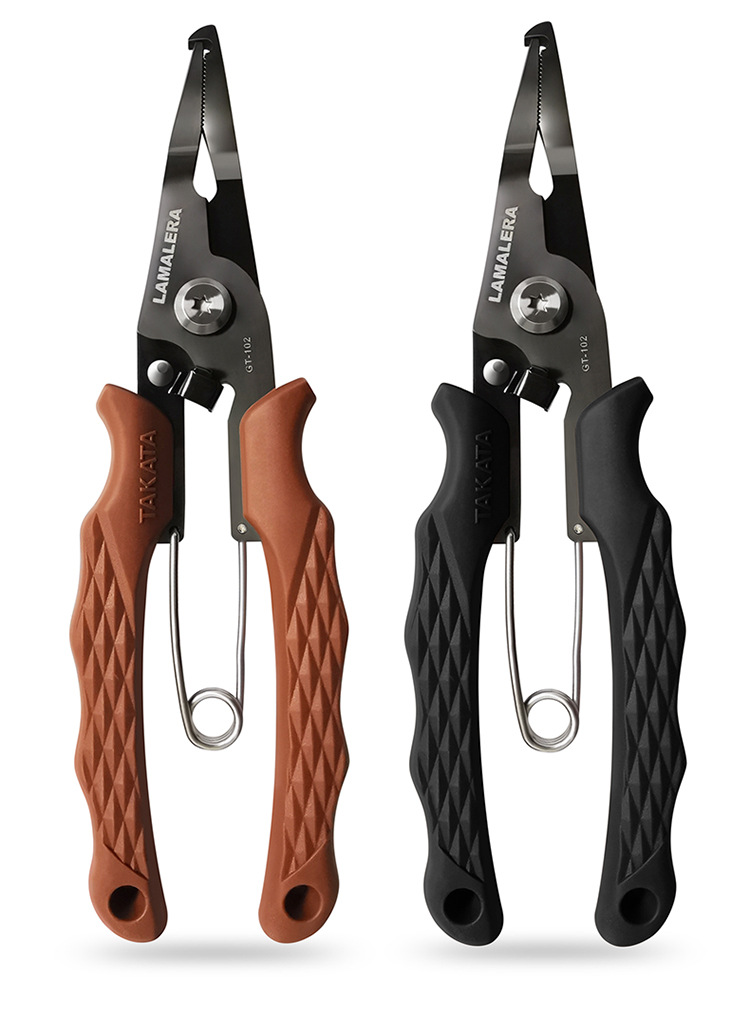 takata不锈钢路亚钳gt-102控鱼器抓鱼器钳子夹鱼钳路亚用品