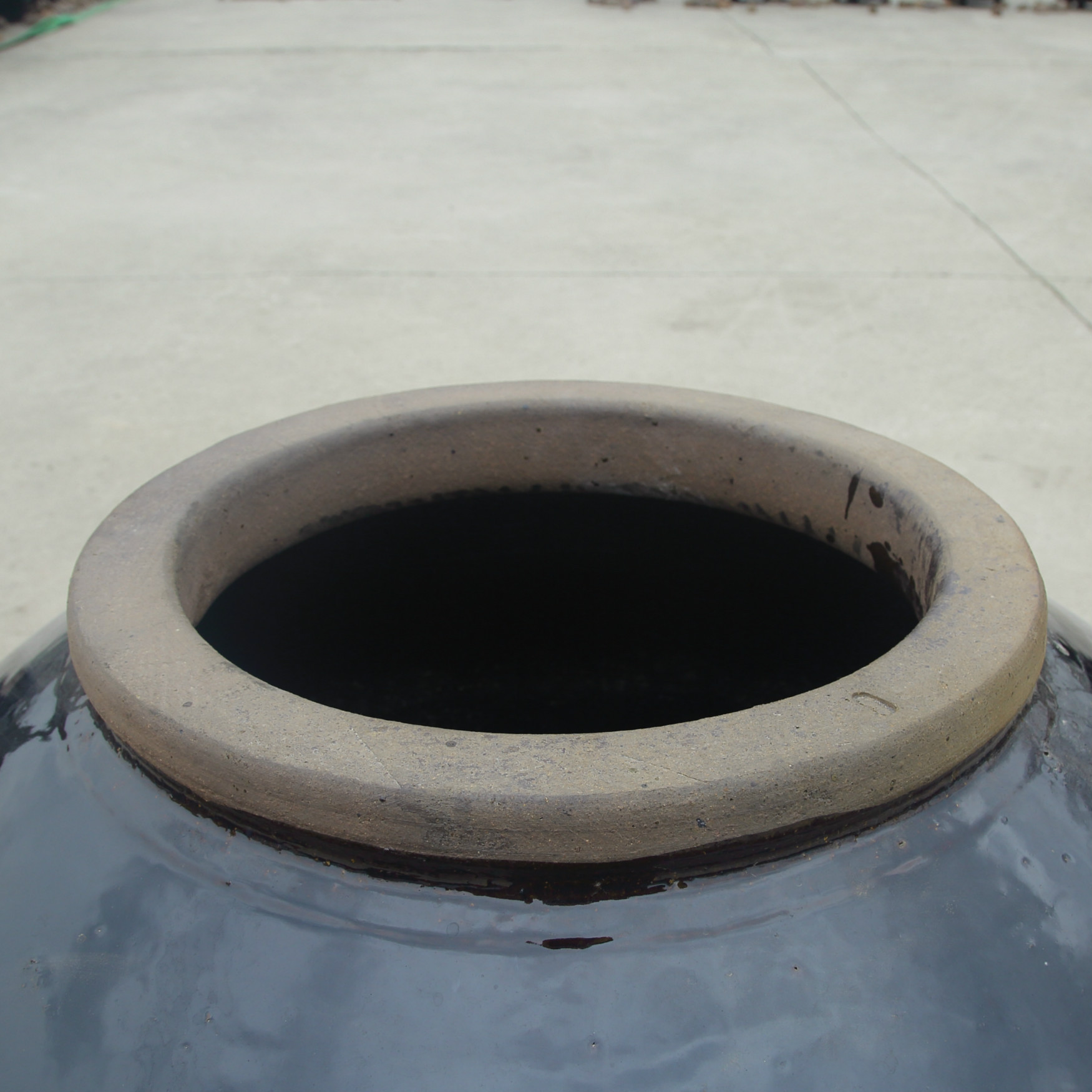 宜兴土陶黑釉陶瓷酒坛500公斤1000斤酒缸酒坛里外上釉