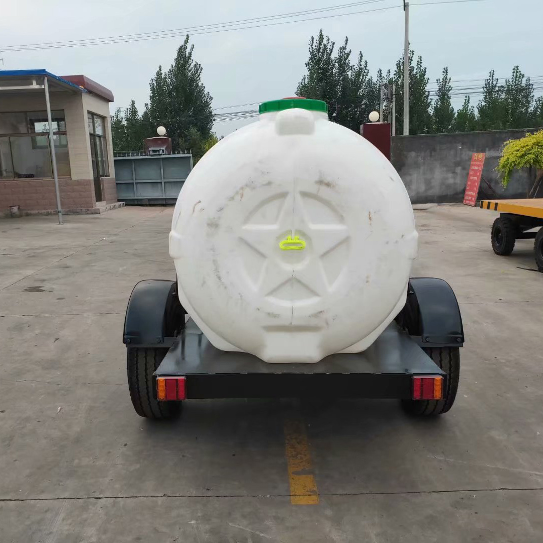 水罐拖车 非标定制 园林浇灌车 液体转运车 自卸型水罐拖车定制