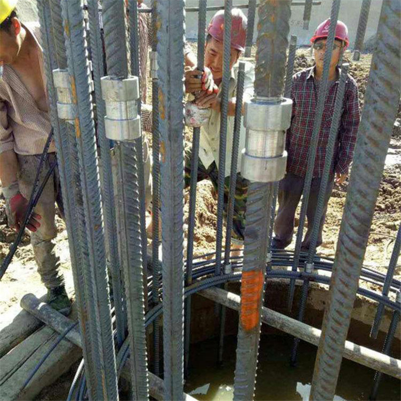 分体式钢筋套筒套管桩基钢筋笼分体套筒直螺纹钢筋分离式套筒