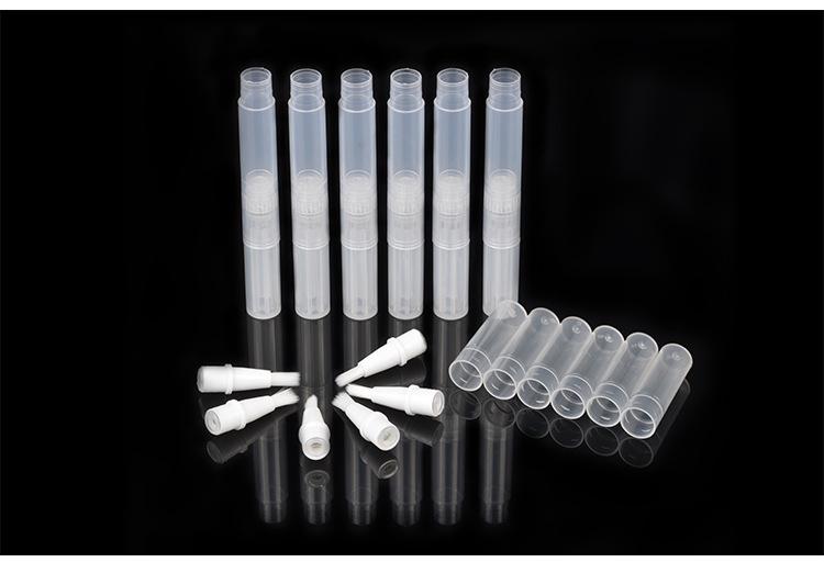 2.5ml迷你指甲油笔护甲油笔 牙齿美白笔透明塑料化妆品瓶彩妆分装