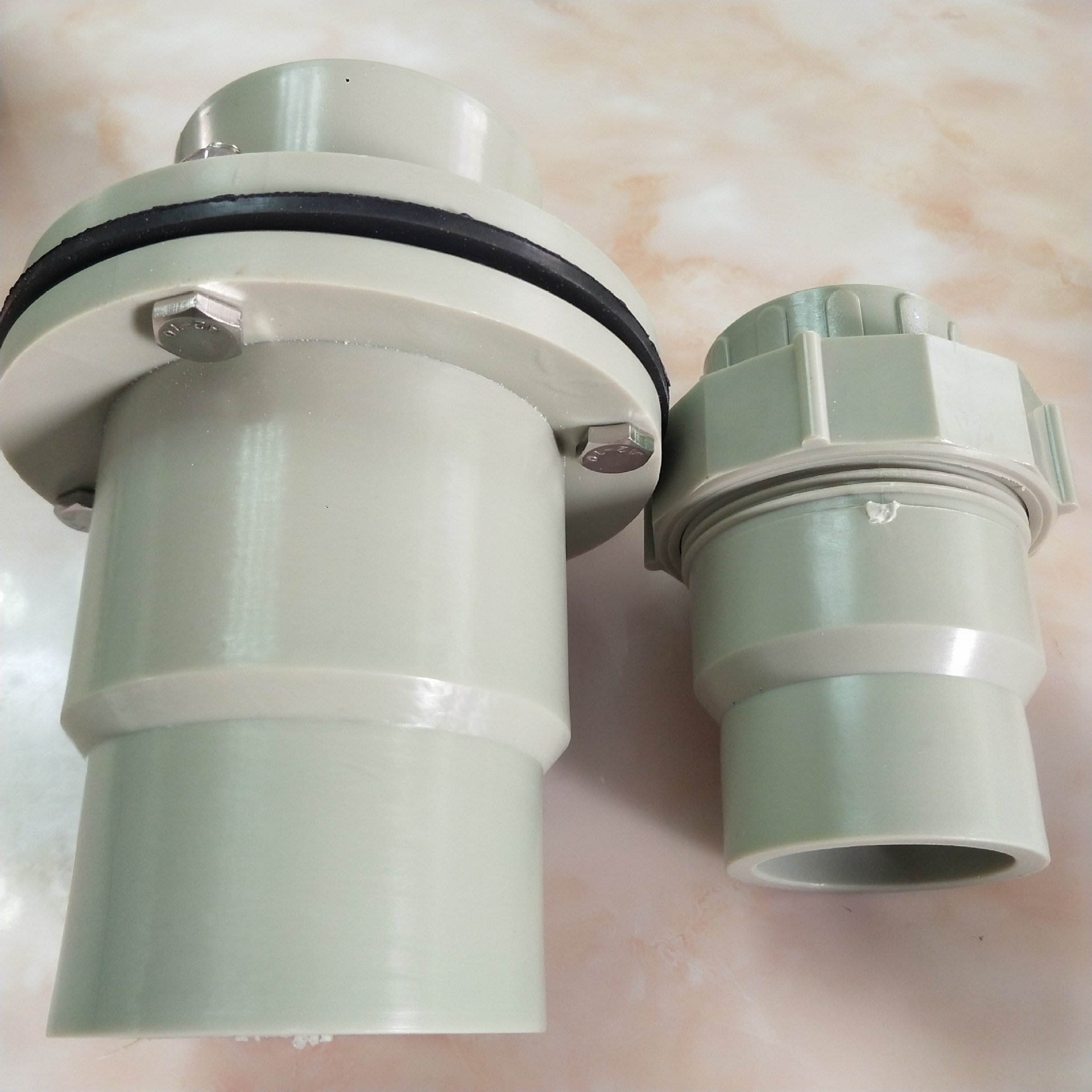 ppr止回阀 大口径止回阀110 9075水管防止倒流阀厂家批发规格齐全