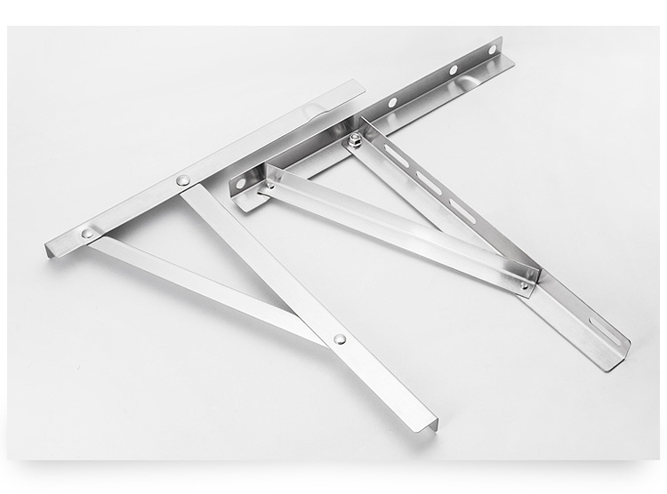 5p三角架不锈钢折叠组合式空调外机支架空调外机挂架支架厂家