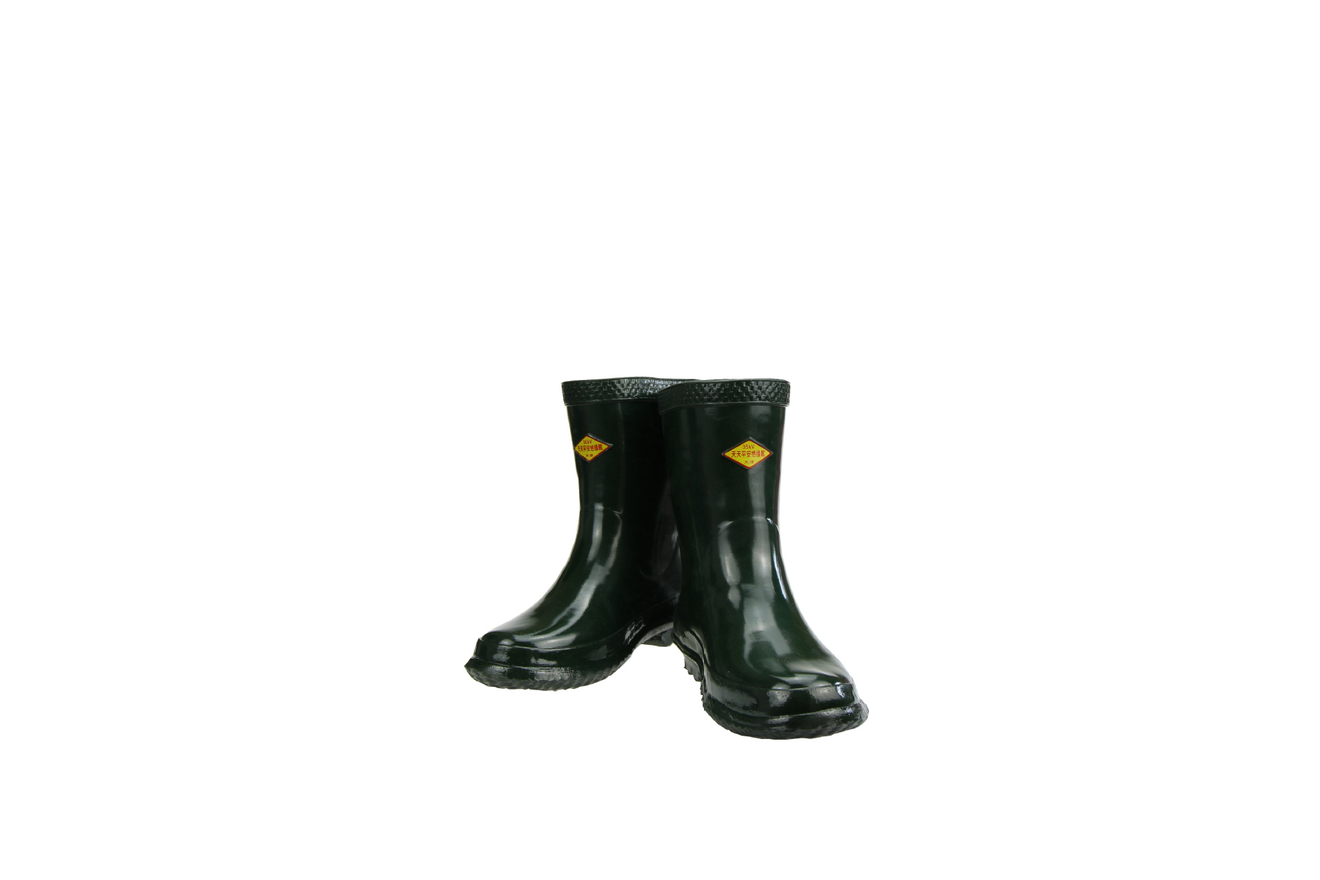 天津天天平安35kv高压绝缘靴绝缘靴电工鞋绝缘雨鞋35kv电绝缘胶靴