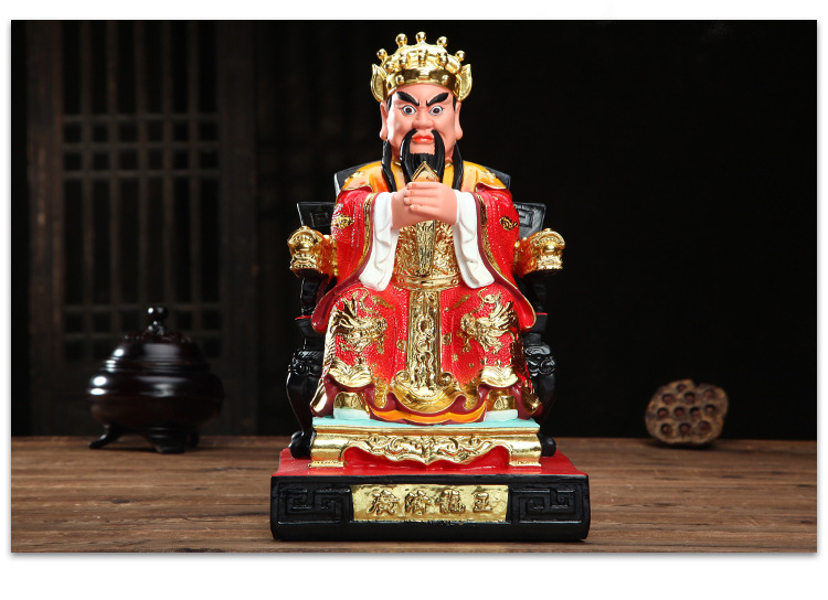 五爷佛像广济龙王神像五台山龙五爷摆件树脂彩绘客厅佛堂寺庙开光