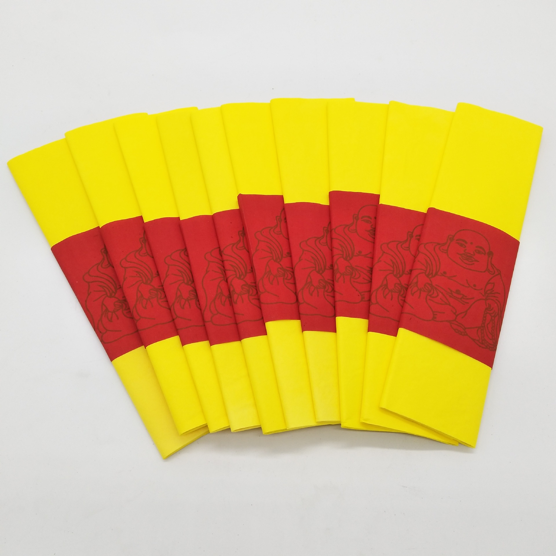 厂家直销画符黄表纸打表纸黄裱纸烧纸钱佛教道教用品批发
