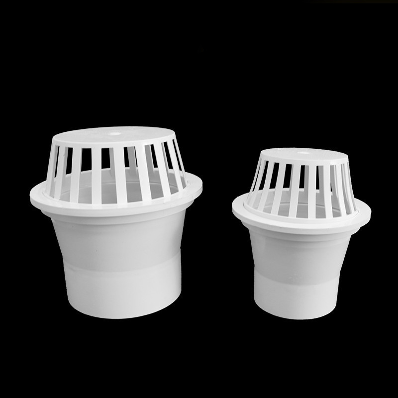 pvc排水管 侧排地漏50 75 110 160 加高天台屋面地漏透气