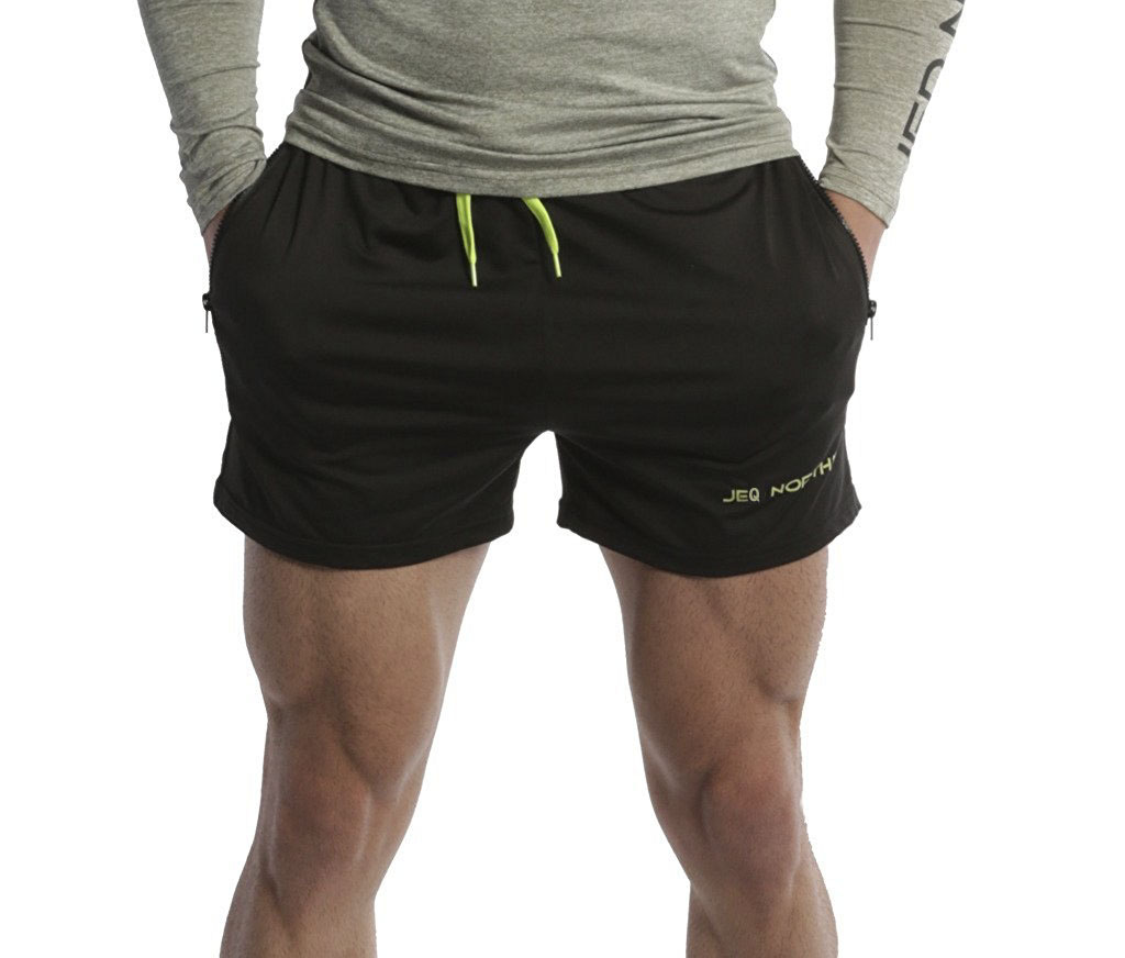 2018外贸批发 亚马逊速卖通男士男士纯色健身房短裤压缩裤