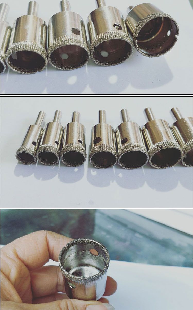 3-84宝玉石圆珠平安扣扳指空心钻头石头开孔器粗砂玻璃钻孔器吸筒