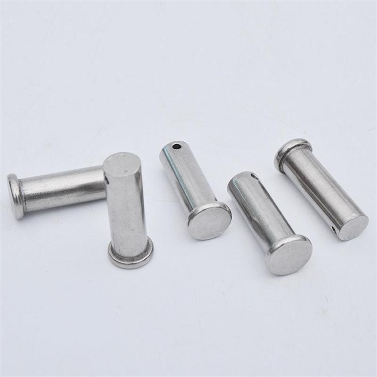 高强度销轴 带孔销轴 半圆头销轴 定做特殊非标销轴 加工订制销轴