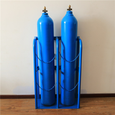 钢瓶固定架双瓶氧气瓶支架气瓶放置架钢瓶铰链钢瓶支架气瓶防倒架