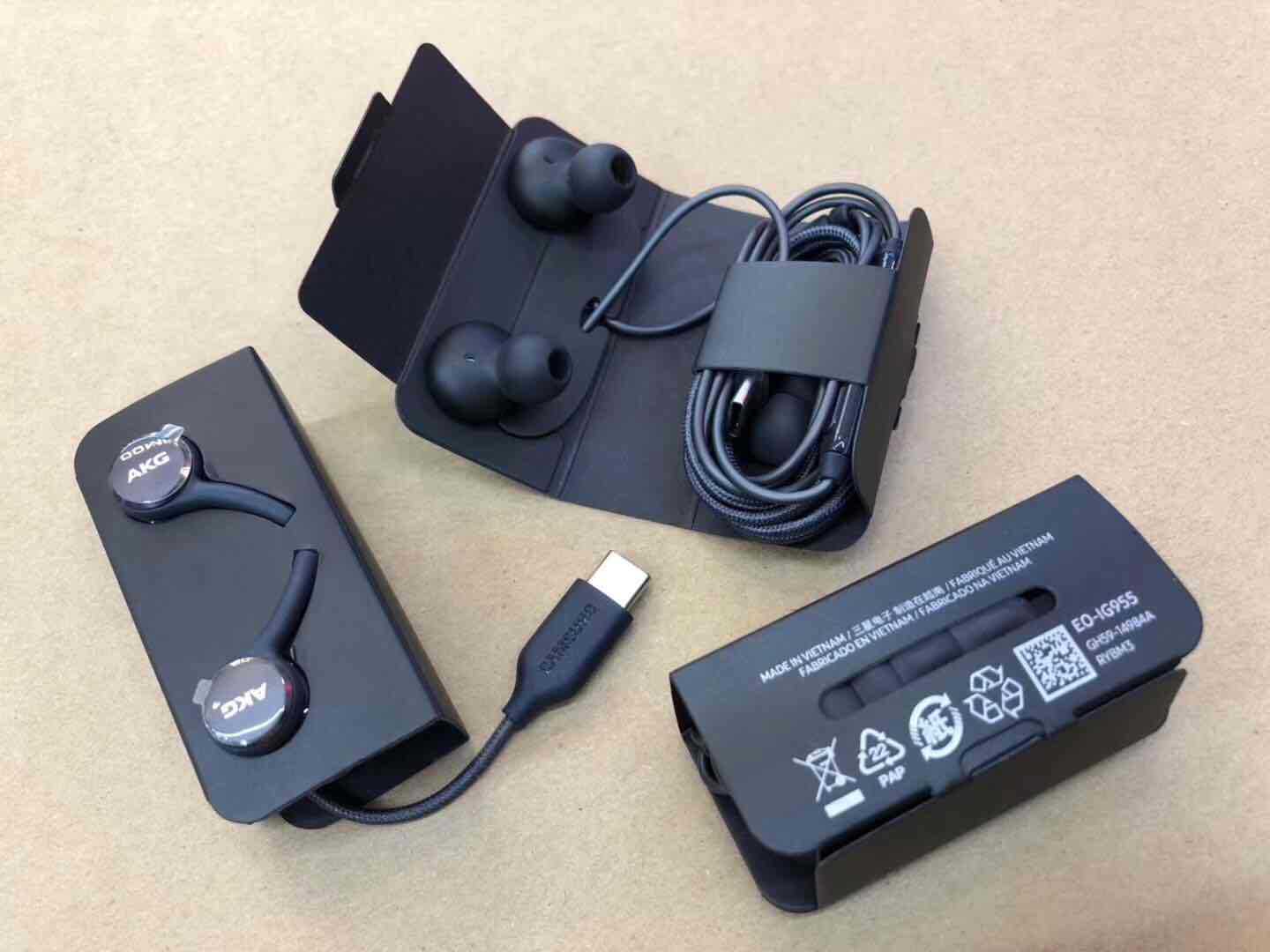 适用三星note20s20原装线控耳机akg type-c数字降噪耳机a8s a629