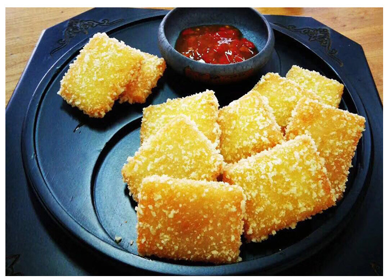 脆皮米糕340克12片 年糕 糯米糕油炸酒店特色手工点心小吃