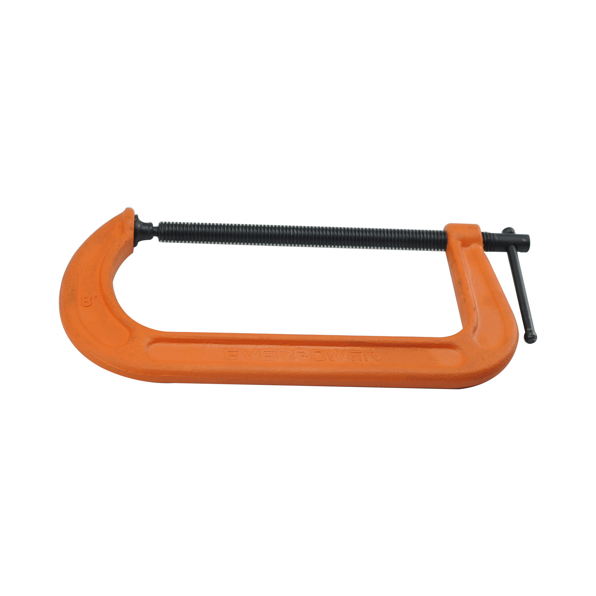 全钢锻造c夹钳8寸everpower快速夹具 加重型t型f夹