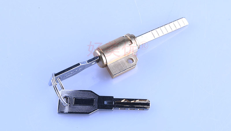 锁芯指纹智能锁配件电子锁底部用自动锁芯c级全铜叶片钥匙可定制