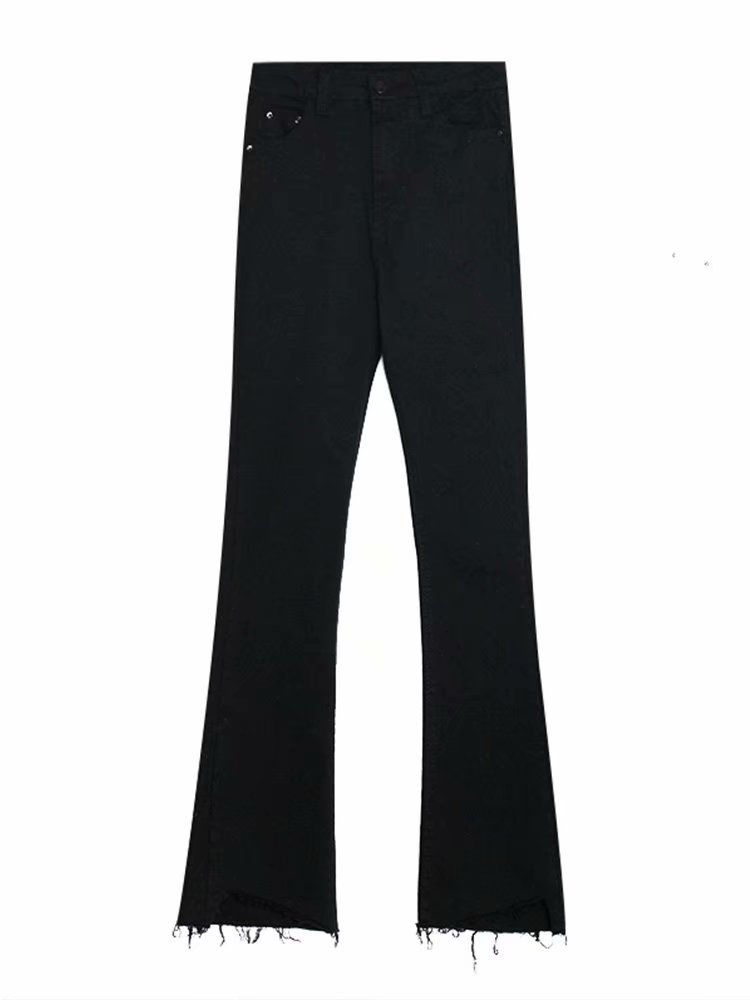   Black Jeans for Women High Waist Tight Spring New Slimming Versatile Stretch Skinny Pencil Pants adies