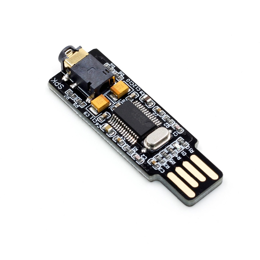 vhm305 pcm2704 迷你usb声卡dac解码台式电脑笔记本外接独立免驱