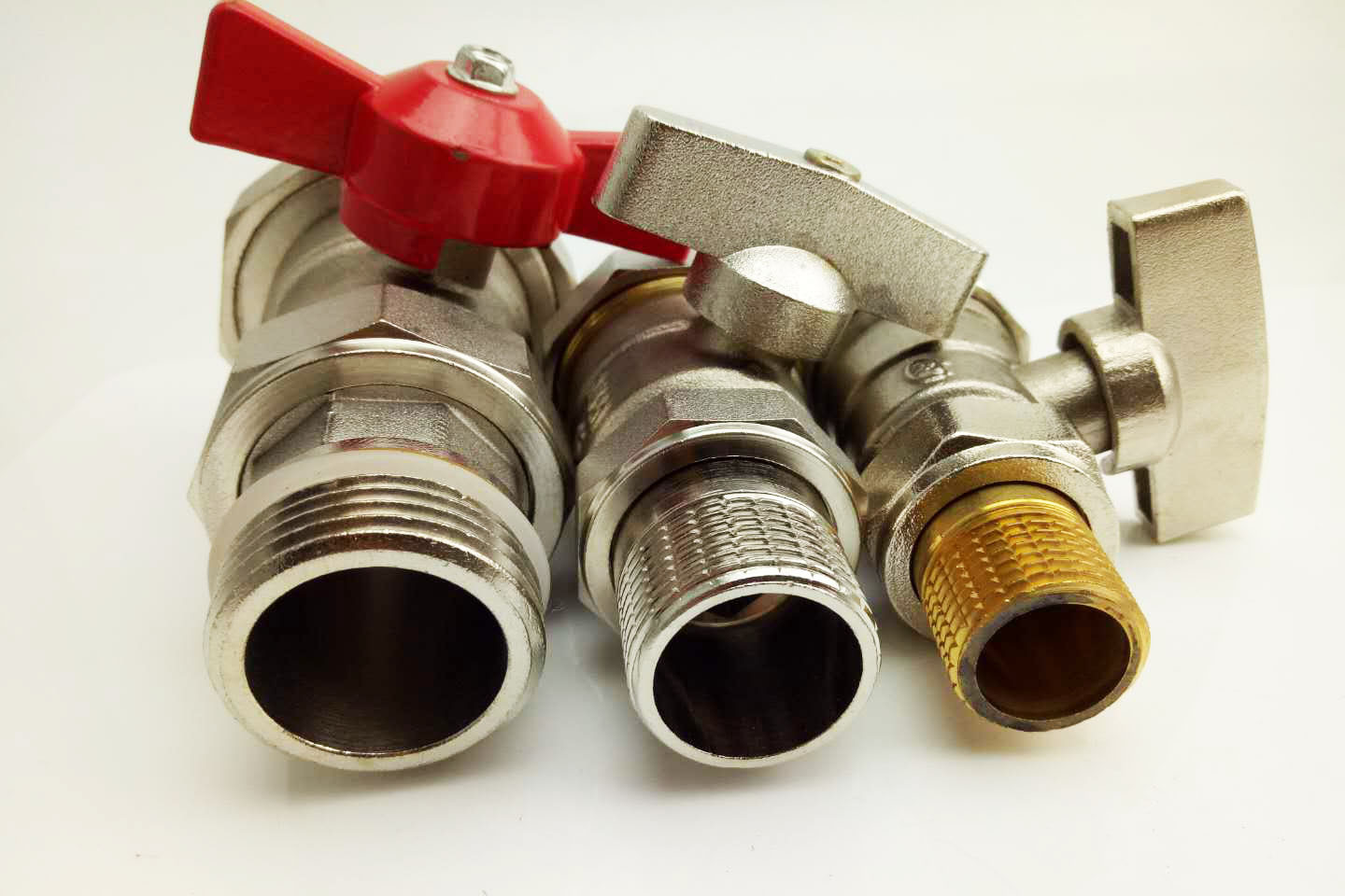 管道ppr采暖阀4分6分1寸暖气专用铜阀门内外丝活接阀球阀