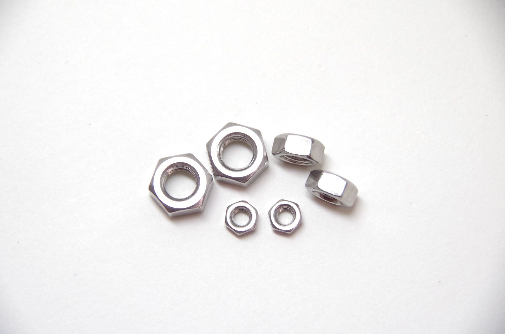 厂家定制din934 gb52 六角螺母 不锈钢六角螺母m4 m8等国标螺丝帽