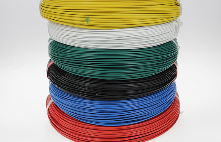 铁氟龙耐高温线_0.30 fep铁氟龙耐高温线22awg电子线 镀锡电线生产厂