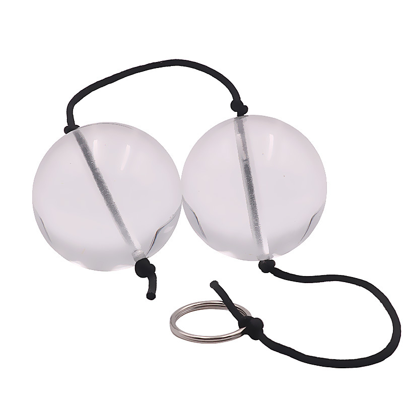 超大双球拉珠水晶玻璃刺激锻炼聪明球夫妻调情女用自慰成人性用品