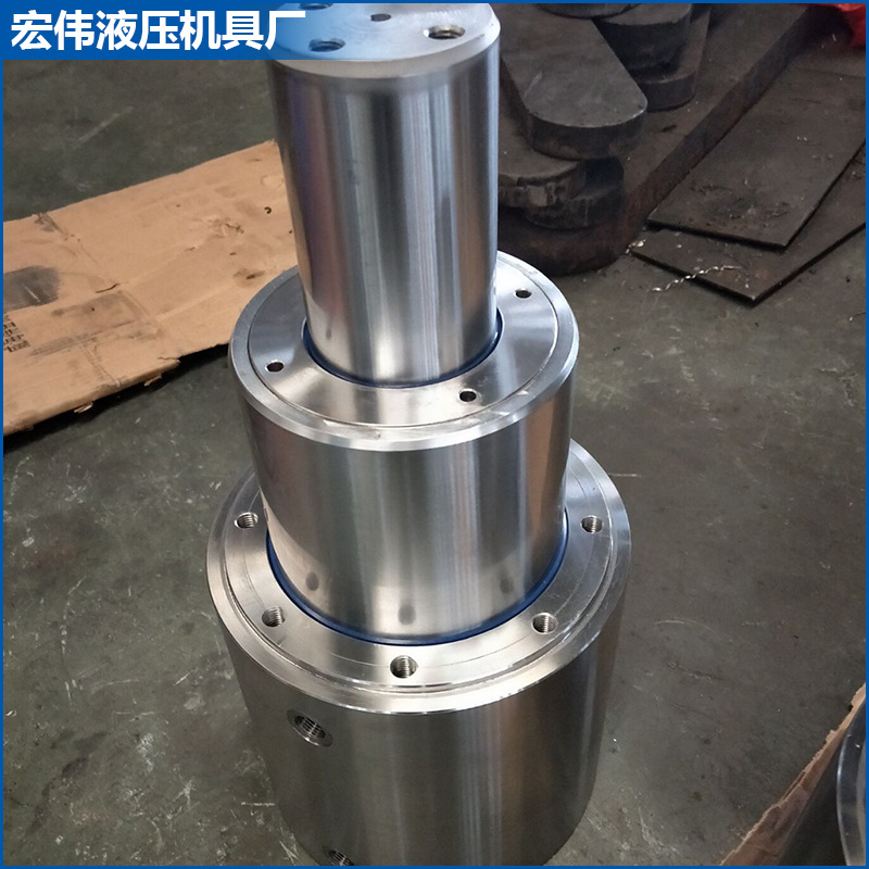 定做大型工业机械配套两节三节液压油缸 打包机压力机配套液压缸