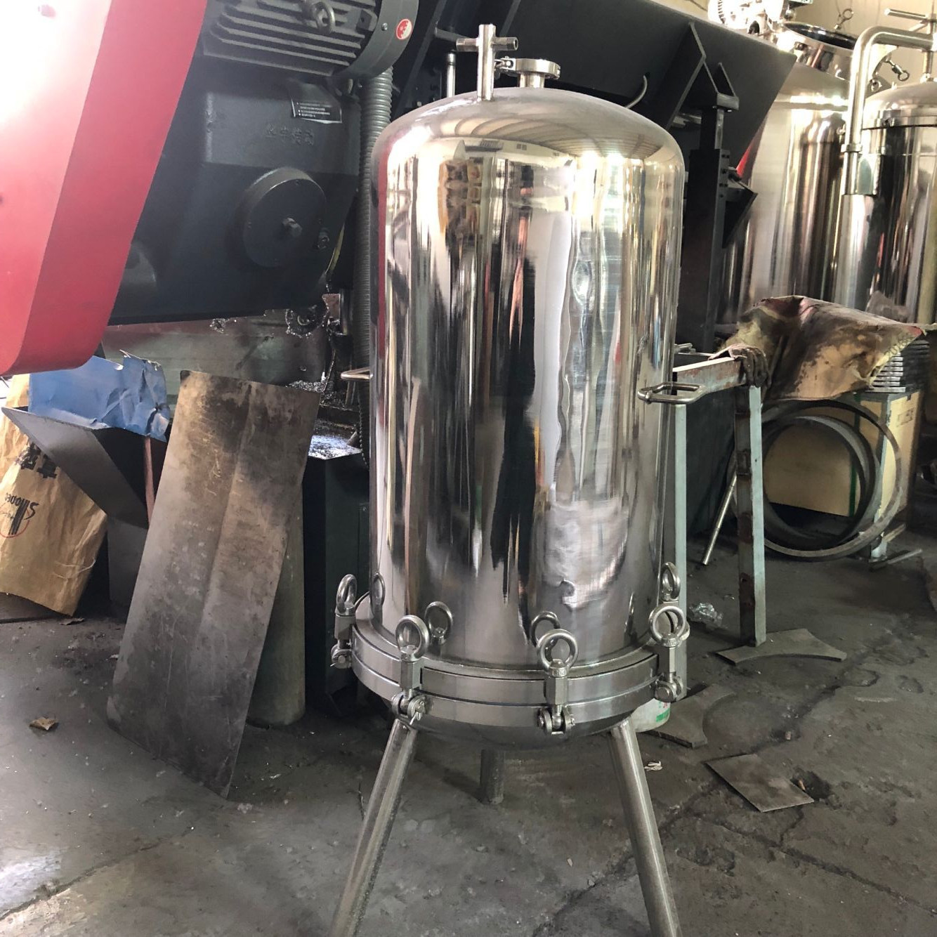 不锈钢桶式正压过滤器304400不锈钢正压过滤器支持定制可开票