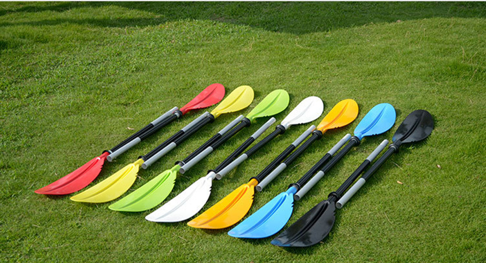 划桨船桨加长加厚皮划艇专业双头桨铝合金船桨 独木舟桨