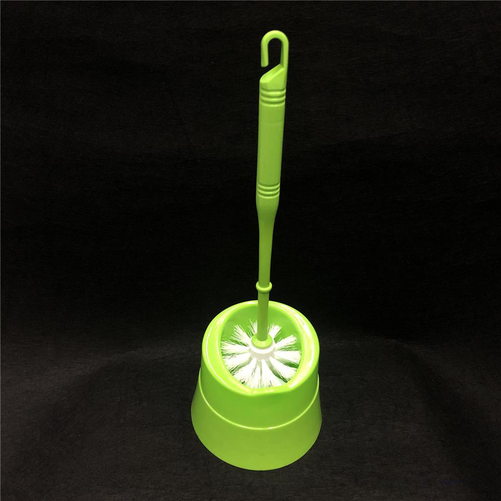 圆形底座螺纹柄马桶刷套装礼品广告做活动厕刷套装批发rs3851