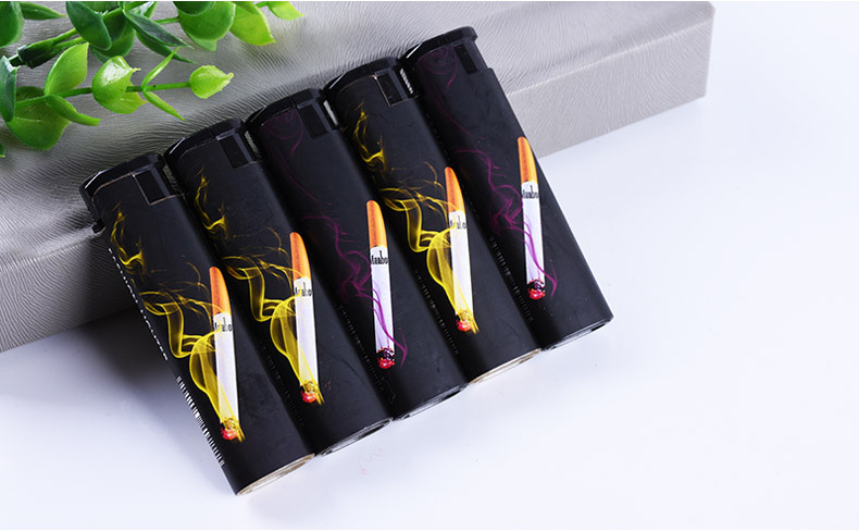 邵东凯牌168小圆防风打火机一次性塑料打火机包纸防风机批发