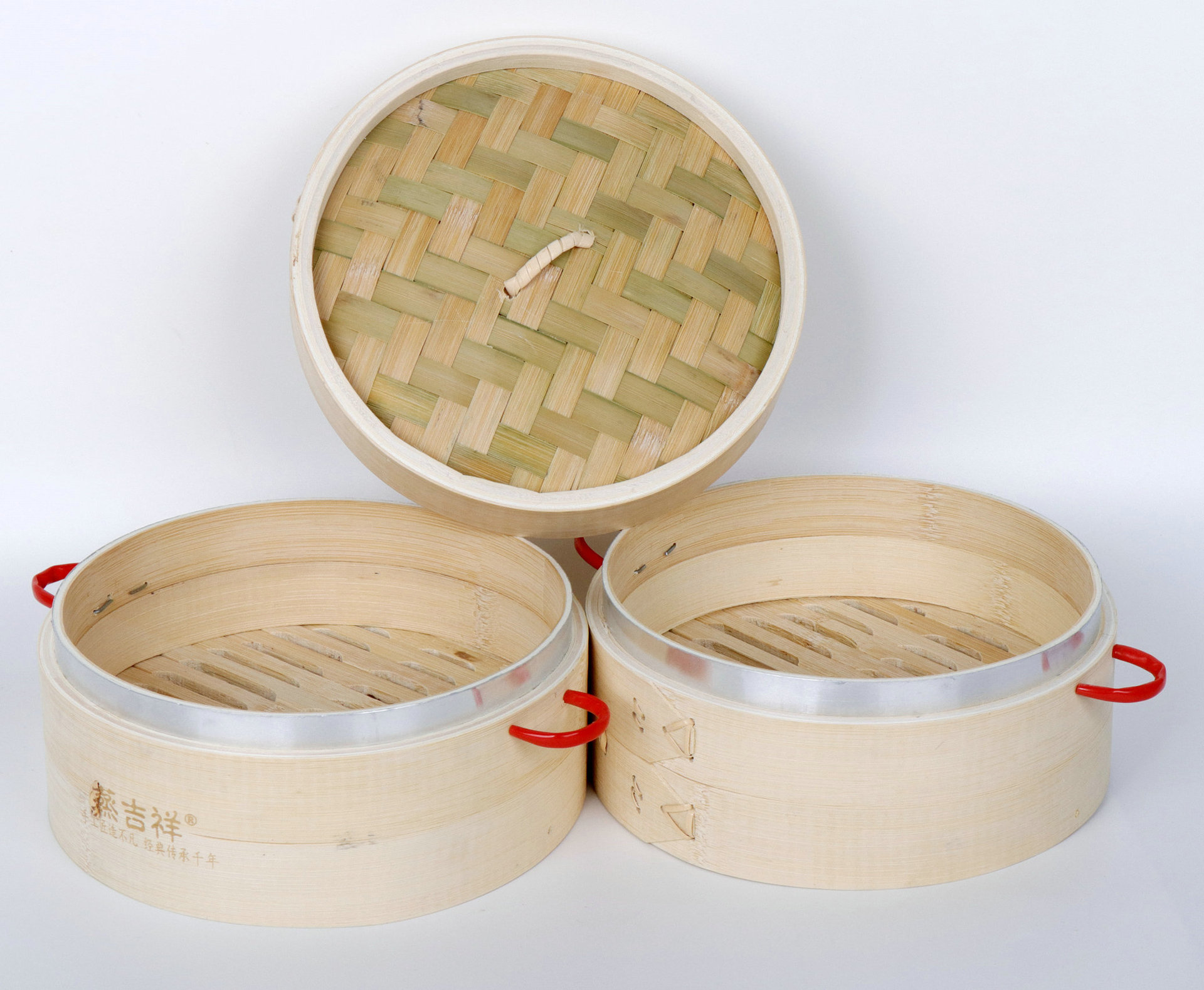 厨房小笼包蒸笼 竹蒸笼定制馒头包子饺子蒸笼 酒楼早茶蒸笼笼屉