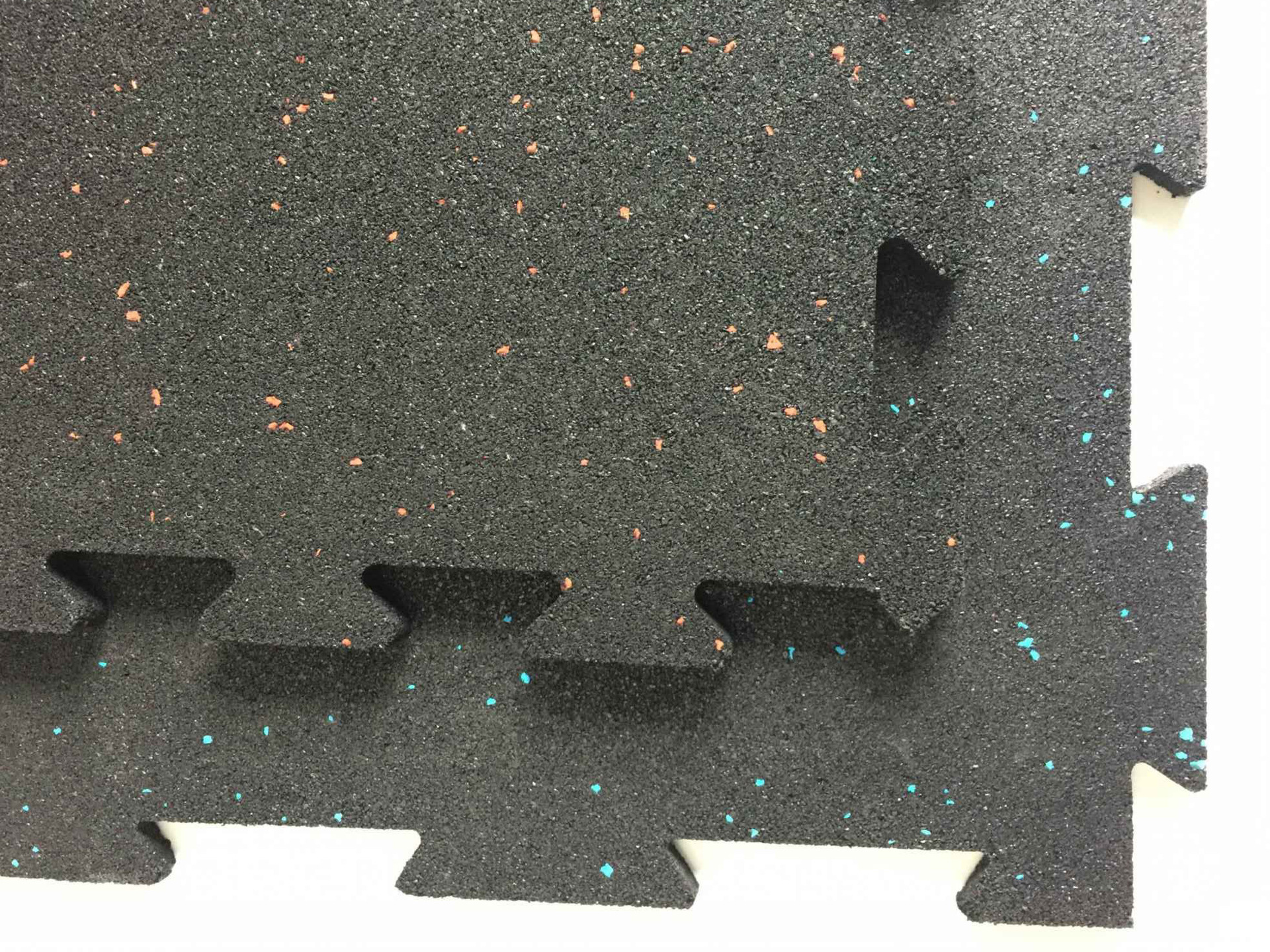 厂家直销健身房环保橡胶地砖 epdm橡胶地板 方形加厚橡胶地垫