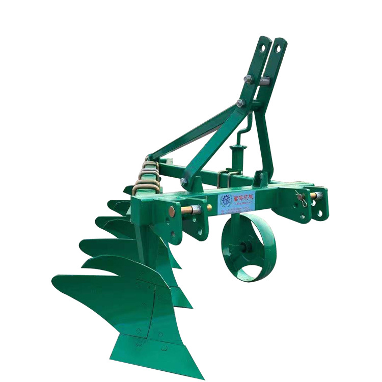 双铧犁悬挂式小型二铧犁多用犁拖拉机带的五铧犁起垄耕地犁