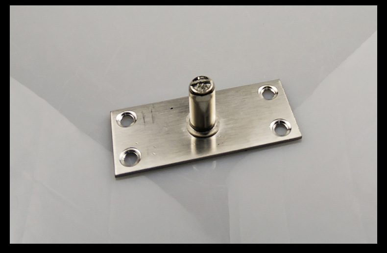 供应 地弹簧玻璃门顶轴片 不锈钢加宽门顶轴 有框门顶轴片可定制