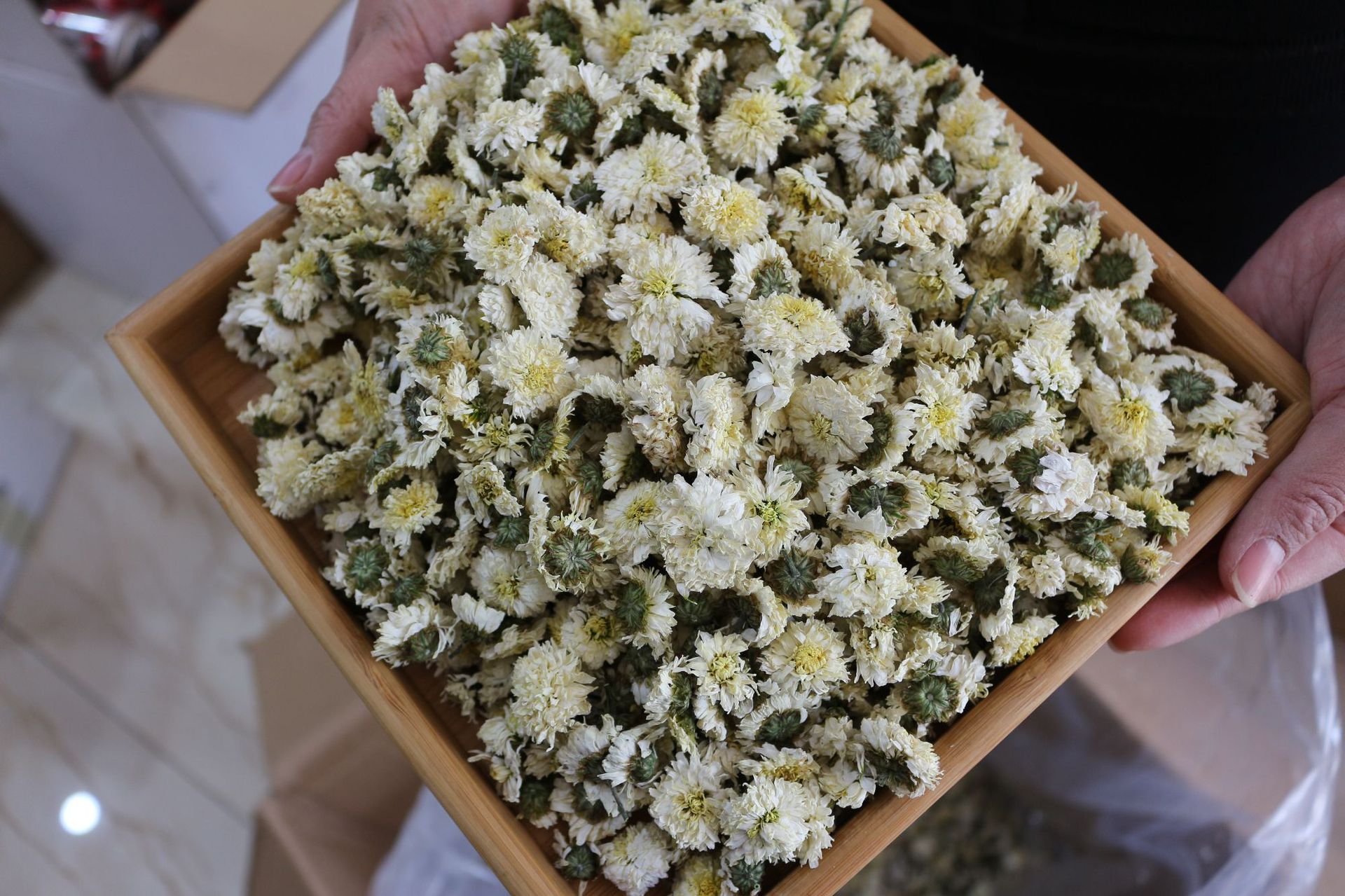 产地货源安徽黄山贡菊批发散装菊花茶基地直发500克装优质白菊花