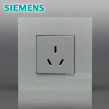 SIEMENS/西门子 灵致Aizo（金属银）10A三极插座5UB08232NC2