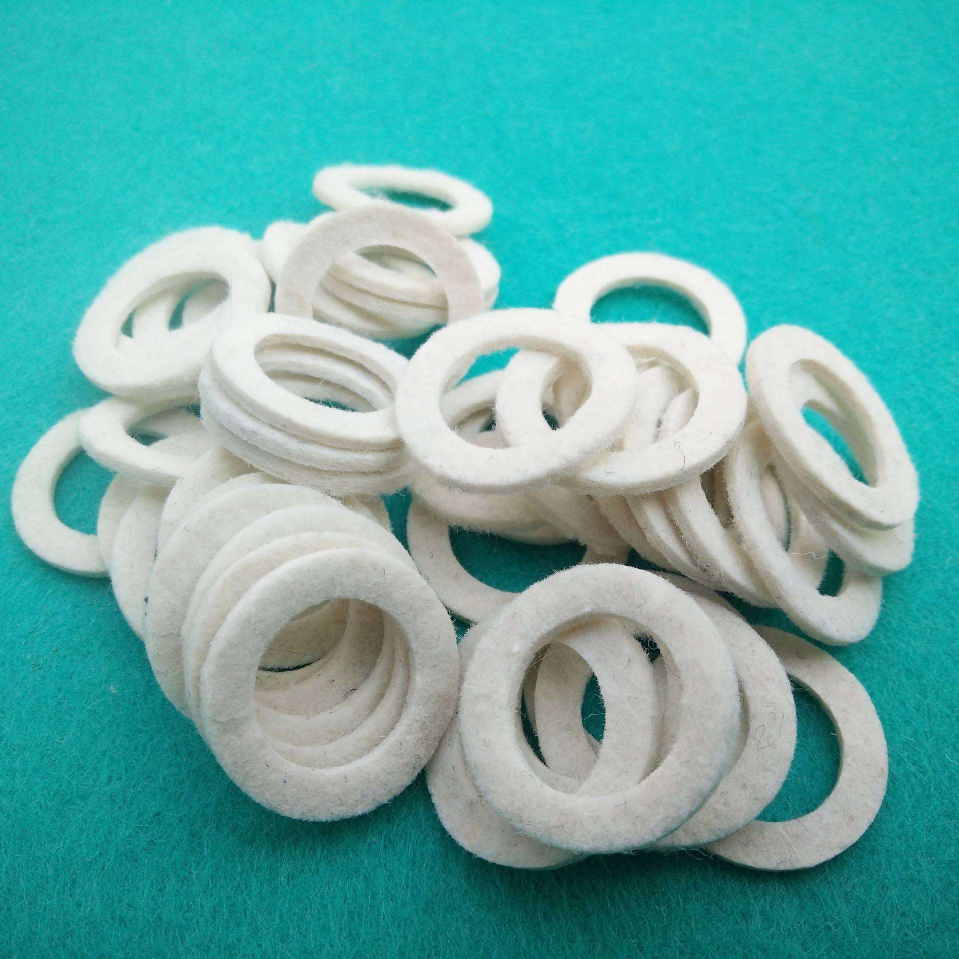 厂家供应毛毡密封圈 工业羊毛毡密封条毛毡吸油垫圈化纤防尘垫圈