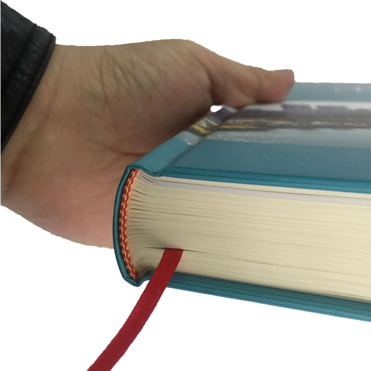 圆背丝带堵头布圆书脊教科书定制 logo记事本厂家工厂