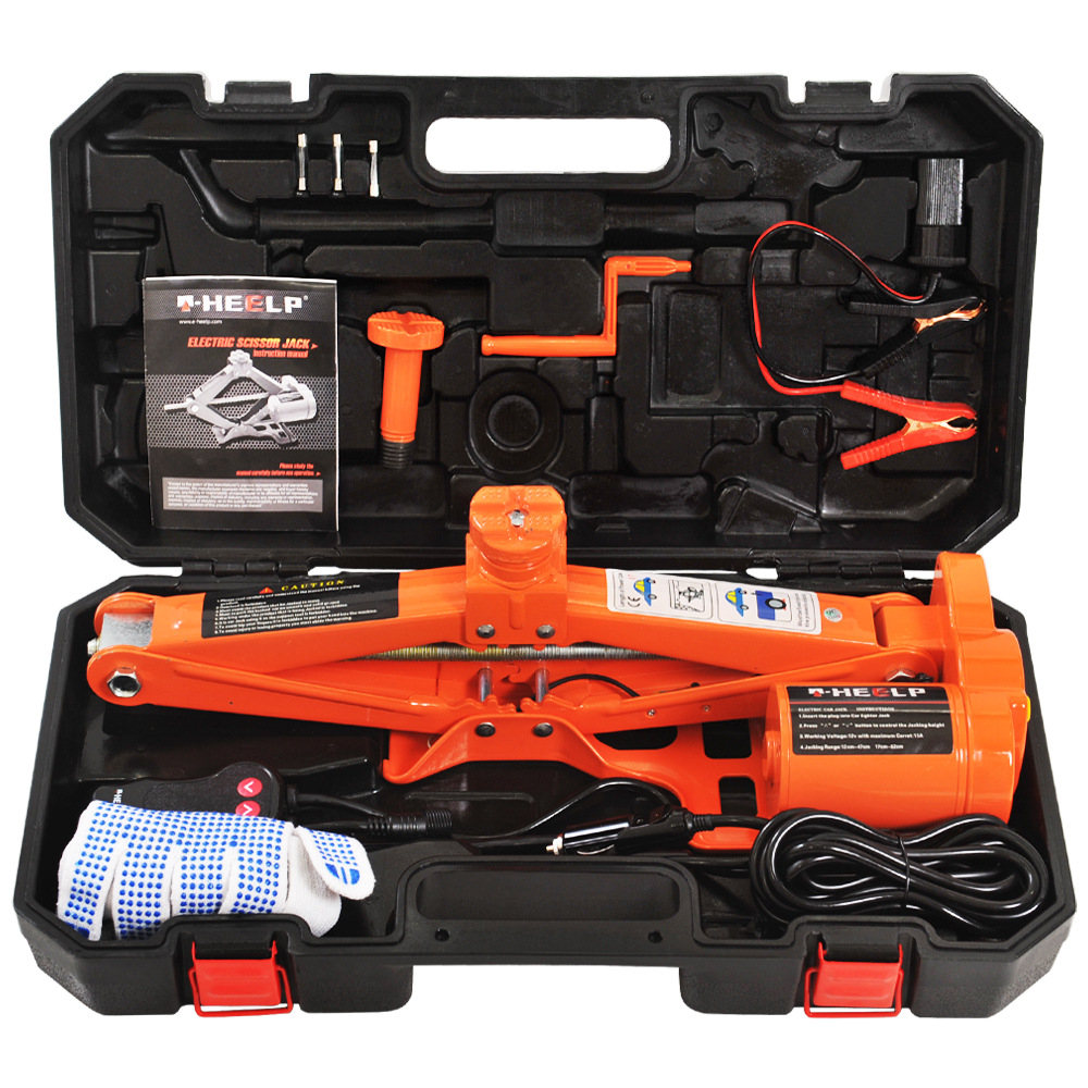 zs5sj车载通用电动千斤顶 无线遥控多功能气动千斤顶换胎维修工具