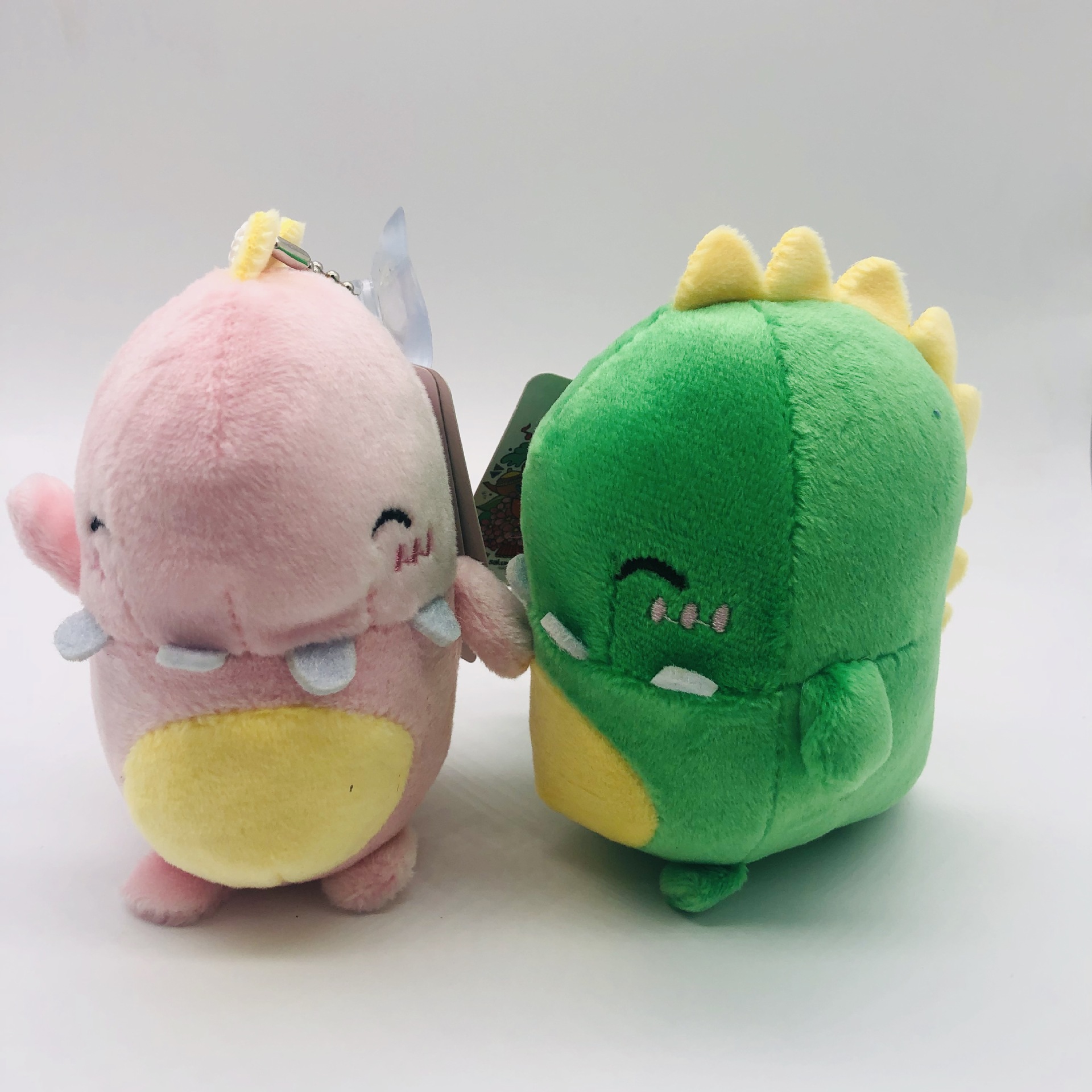 新款萌物q版恐龙毛绒玩具小挂饰创意包包小挂件