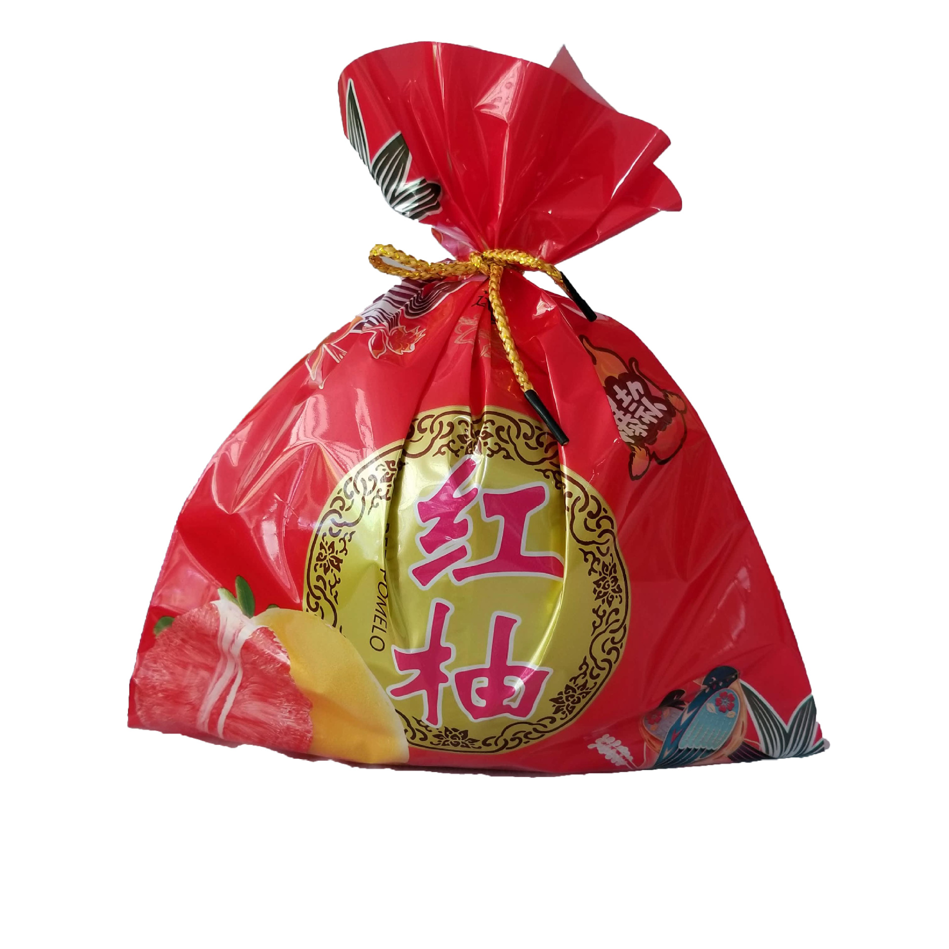 红肉蜜柚包装 亮光双层柚子袋 精品蜜柚包装袋新品上市爆款可定制