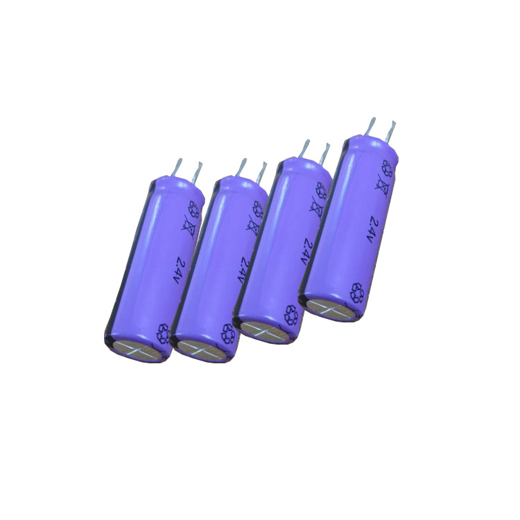 4v钛酸锂电容式锂电池13350 250毫安小圆柱航模倍率充电电池