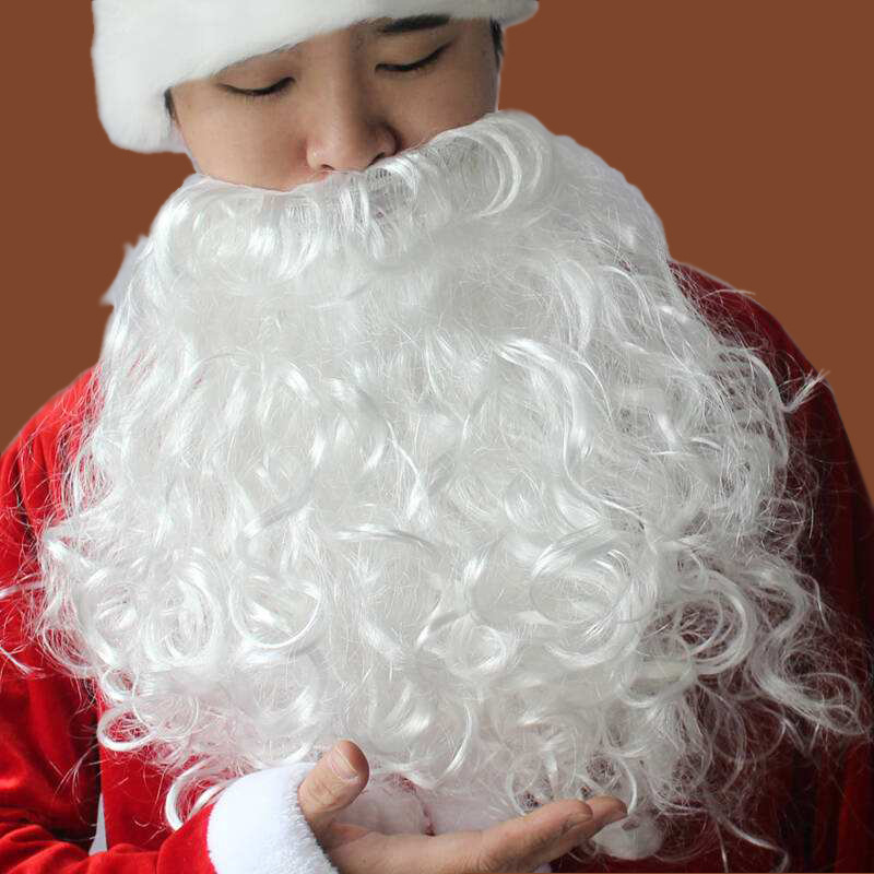 Makeup Props White Beard Santa Claus Fake Beard Wig Party Dinzhi Various A Grandpa for Christmas Beard