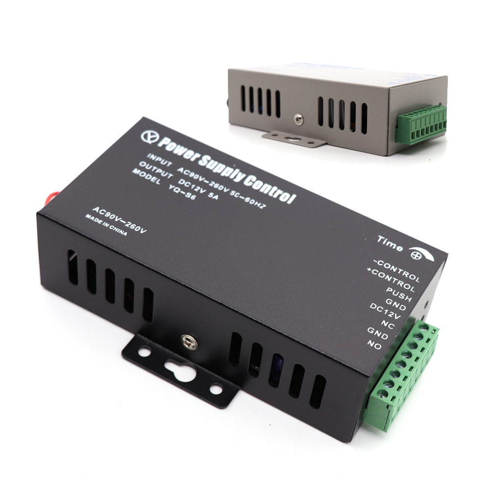12v3a5a门禁专用电源适配器金属外壳宽电压可出口小体积安防监控