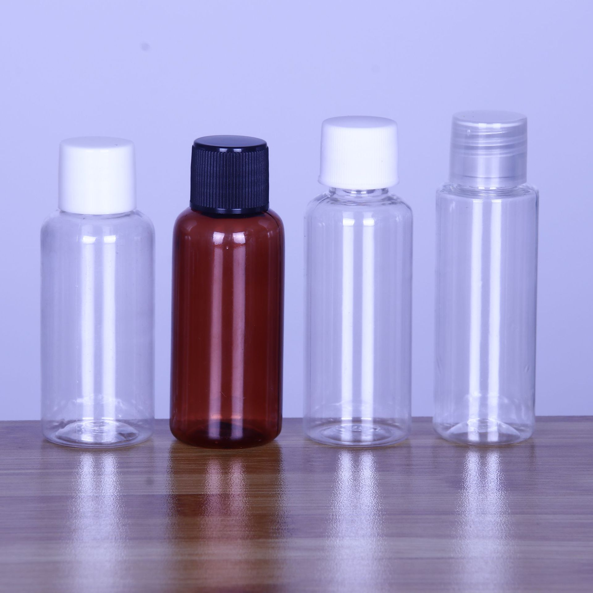 50ml 60ml毫升透明塑料瓶化妆品分装瓶乳液瓶钓鱼小瓶液体