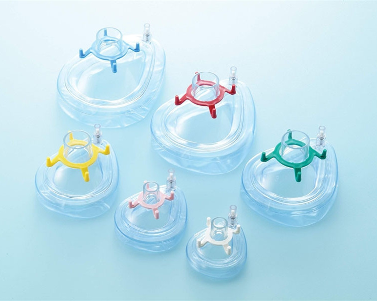 医用麻醉面罩一次性可充气式简易呼吸器成人小儿麻醉呼吸球囊面罩