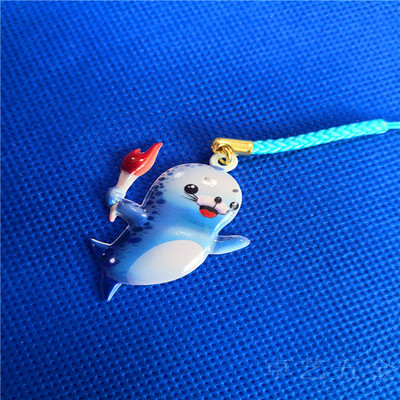 金属滴胶手机挂件 卡通挂件 动物挂件 手机饰品 漂亮挂件定制